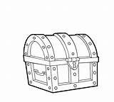 Treasure Chest Coloring Closed 16th Century Classic Clipart Box Drawing Printable Getcolorings Kidsplaycolor Locked Simple Clipartmag sketch template