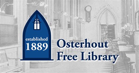 Search Our Collection Osterhout Free Library