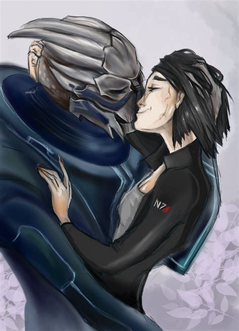 Garrus And Femshep By Ne Sy On Deviantart