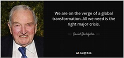 David Rockefeller Quotes. QuotesGram