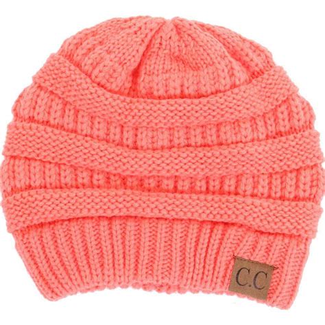 Cc Beanie Coral Cc Beanie Knit Beanie Beanie