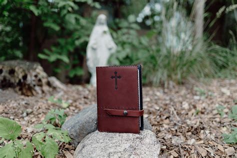 The Great Adventure Bible Cover — Orémoose Catholic Leatherwork
