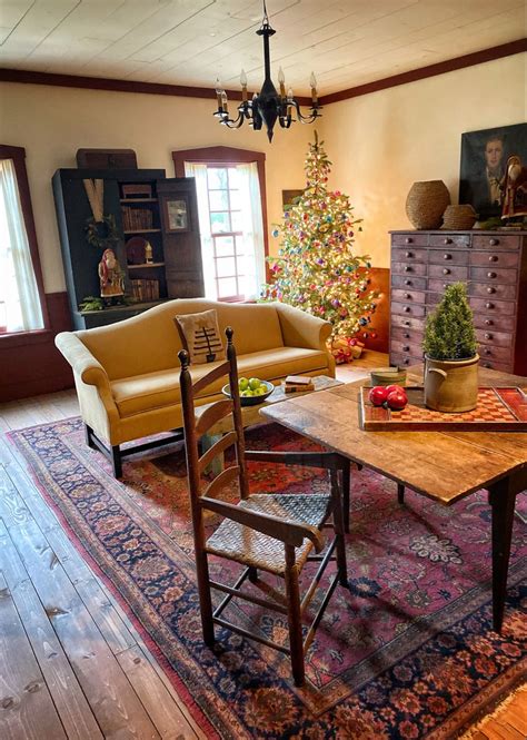 Christmas At Peace Manor 🎄 Colonial House Interior Colonial Home