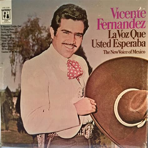 Vicente Fernandez La Voz Que Usted Esperaba 1968 Vinyl Discogs