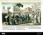 . A colored version of The Repeal. - or the Funeral Procession of Miss ...