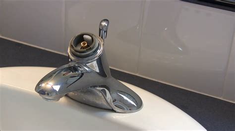 All those tiny drips add up over time and cost you money. How to Fix a Leaking Moen 1225 Series Bathroom Faucet by ...