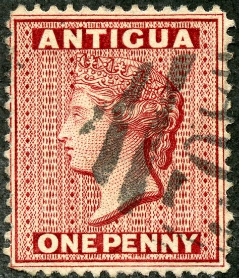 Big Blue 1840 1940 Antigua A Closer Look At The Stamps And Issues