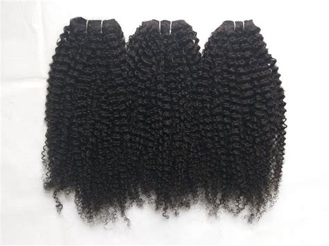 Women Processed Steam Deep Kinky Curly Hair Polybags Pack Size 8 32