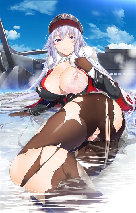 Graf Zeppelin Swimsuit Selfie Foxyreine Azur Lane Nude Porn Picture