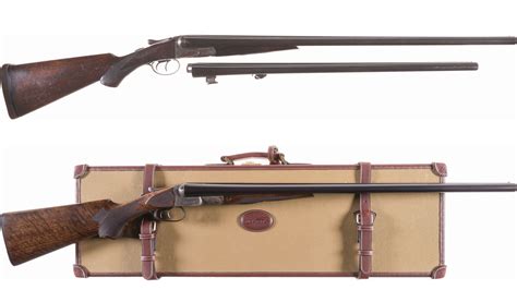 Two American Double Barrel Shotguns Rock Island Auction
