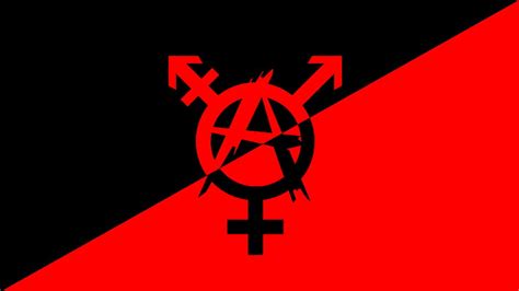 Bandera Comunista Trans Anarco Vexilología Banderas Transgénero