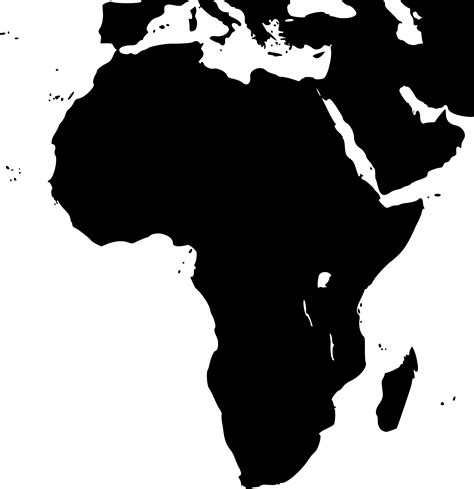Download 204 africa map silhouette free vectors. Clipart - Africa silhouette