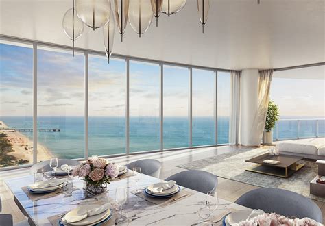 Living Room Of Luxury Miami Condo Luxury Beach House Miami Condo