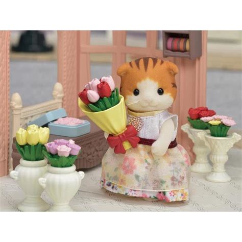 Calico Critters Blooming Flower Shop Calico Critters