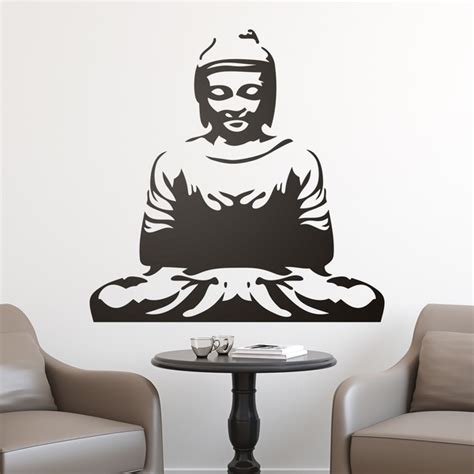 Wall Decal Buddha Meditating