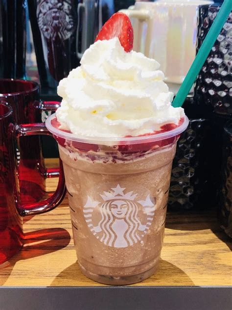 Strawberry funnel cake frappuccino® blended beverage. How to Order a Rudolph The Reindeer Frappuccino | Totally the Bomb