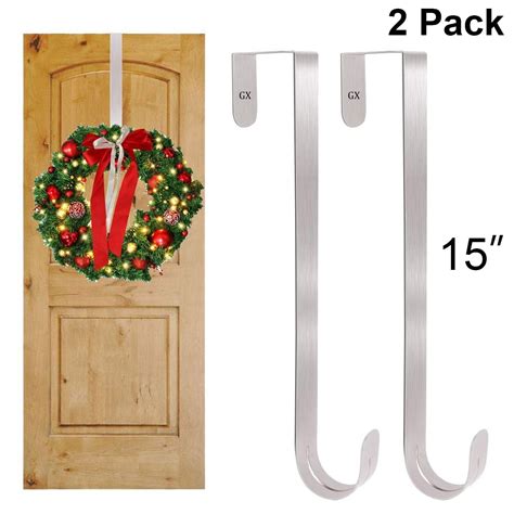 Wreath Hanger For Front Door Large Wreath Metal Hook For Christmas