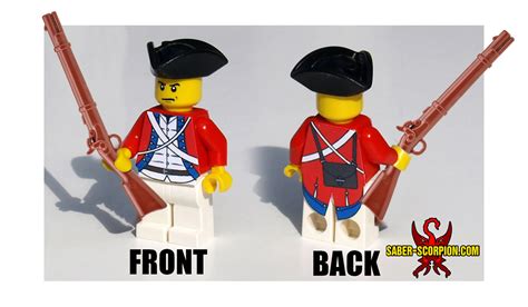 Minifig Historic Revolutionary Soldier Saber Scorpions Lair
