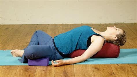 Restorative Yoga Poses To Relax Yoga Vacation Youtube
