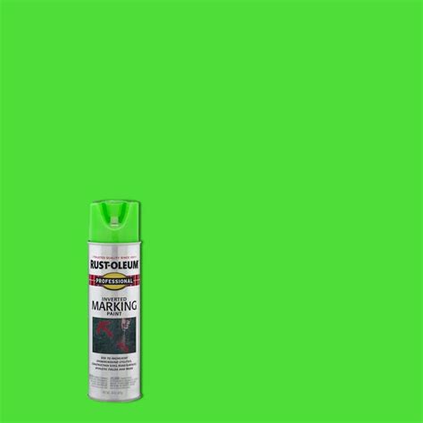 Reviews For Rust Oleum Professional 15 Oz Fluorescent Green Inverted