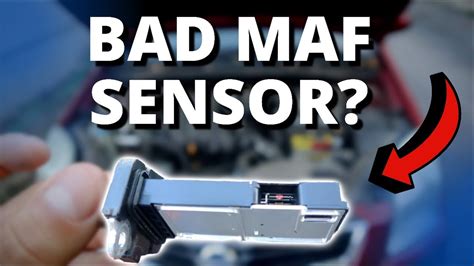 Symptoms Of A Bad Maf Mass Air Flow Sensor Youtube