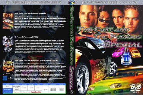 The Fast And The Furious 1 3 R2 De Custom Dvd Cover Dvdcovercom