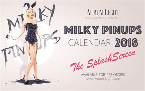Milky Pinups Aurumlight Milk Calendar Pre Order Aurum Light Blog