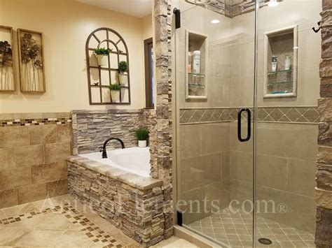 An Amazing Job Installing Faux Stone Panels In This Shower Big Kudos