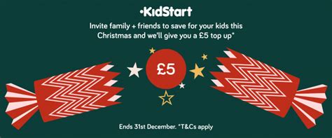 Kidstart Invite Offer Get £5 For A Limited Time For Your Kids