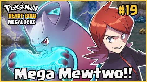 Pokemon Heart Gold Megalocke El Rival Tiene A Mega Mewtwo Y Youtube