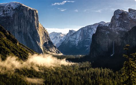 Mountains Of Yosemite National Park Wallpapers Hd Wallpapers Id 15156