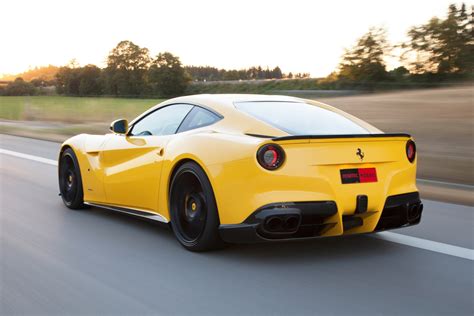 Yellow Ferrari F12 On Road Hd Wallpaper Wallpaper Flare