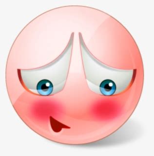 Embarrassed Face Emoji Png Clipart Png Download Blushing Emoji Deep Fried Free Transparent