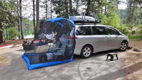 The Tailveil Is A Tailgate Tent That Attaches To The Back Of Your Suv