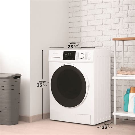 Efficient and reliable apartment size washer and dryer with a small and highly portable construction. Washer Dryer Combo: A Solution for Small Space Living - Danby