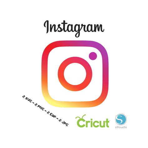 Instagram Logo Cricut Cut