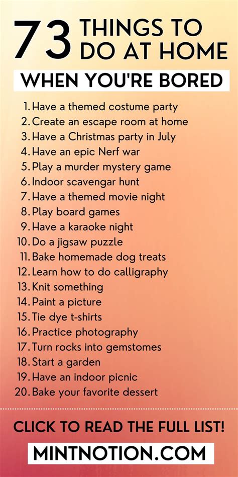 75 fun things to do when you re bored at home fun activities to do what to do when bored