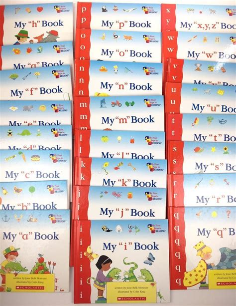 My First Steps Reading Books A Z Scholastics Early Language Arts Plus