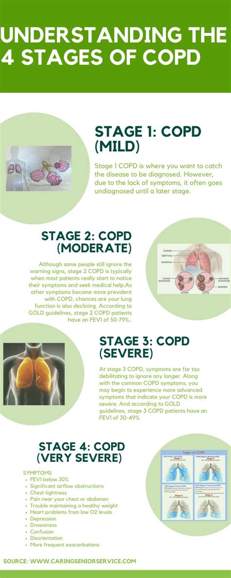 Understanding The 4 Stages Of Copd Copd Treatment Copd Lung Disease