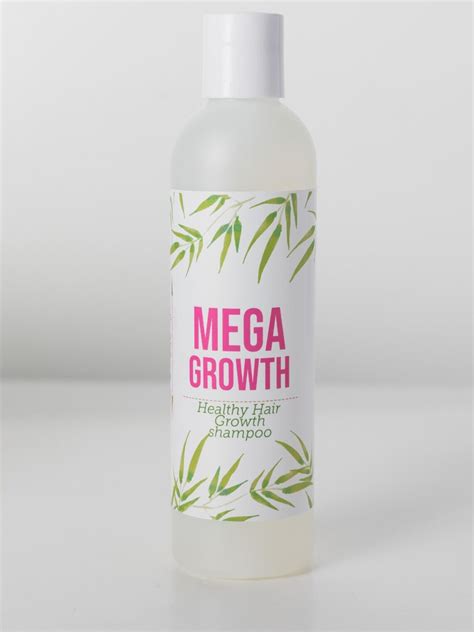 Mega Growth Shampoo Naturellegrow Etsy
