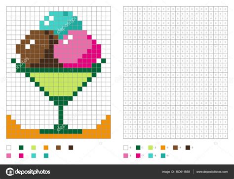 Get inspired by our community of talented artists. Kinderen kleurplaten pagina, genummerde pixel kleuren met ...