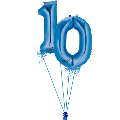 Blue Giant Numbers 10 Magic Balloons