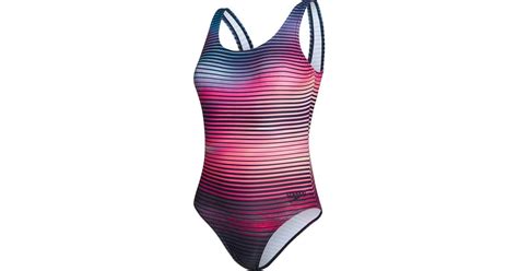 Speedo Summer Sunset U Back Swimsuit Multicolour Pris