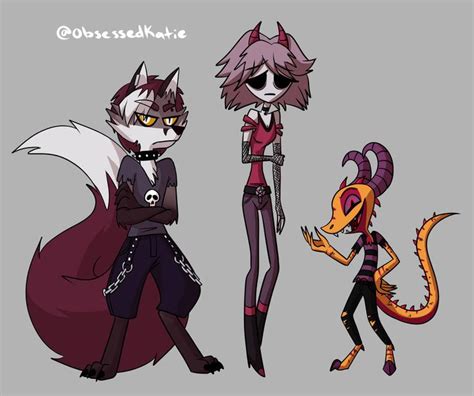 Hazbin Hotel Ocs By Obsessedkatie On Deviantart