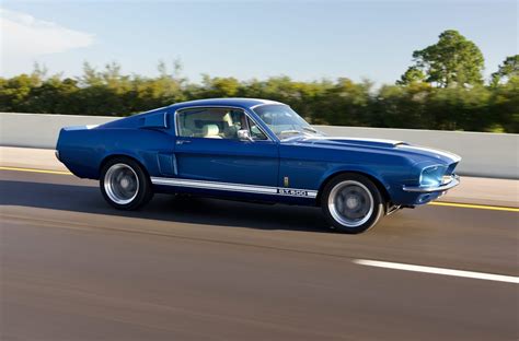 Revology 1967 Shelby Gt500 In Acapulco Blue Metallic 1967 Shelby