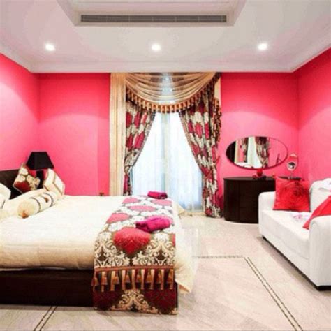 Hot pinks can add a fun pop of color. A very pink room | Hot pink bedrooms, Pink room, My dream home