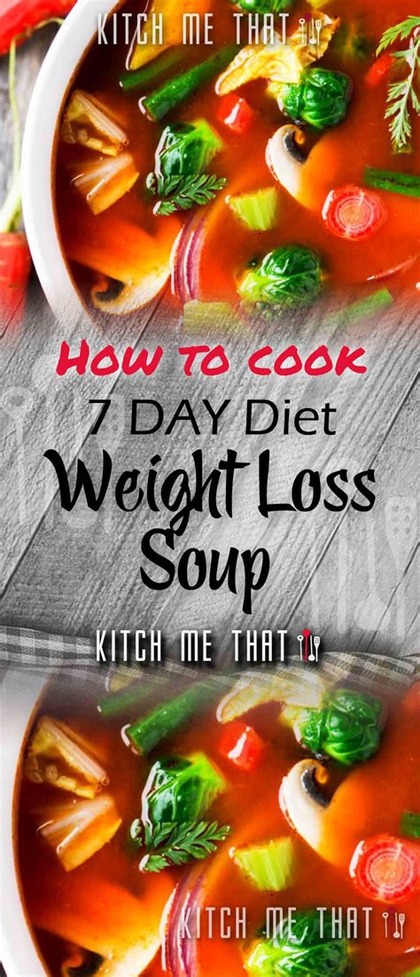 7 Day Diet Weight Loss Soup Wonder Soup Kitch Me That 2020