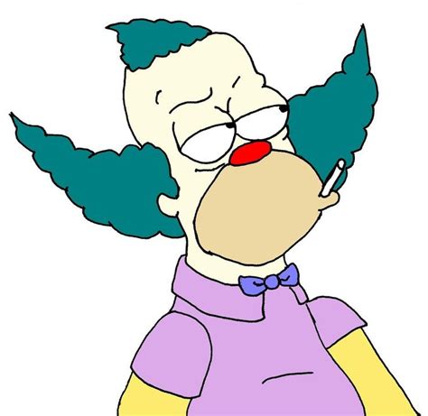 Krusty The Clown By Elipeli08 On Deviantart Simpsons Characters