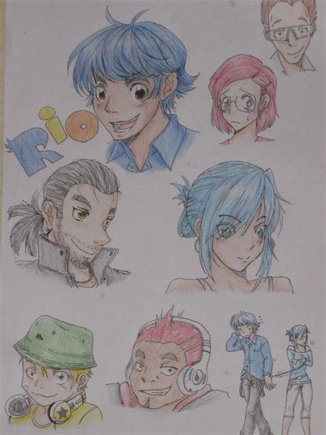 Rio Human Designs By Razperm On Deviantart