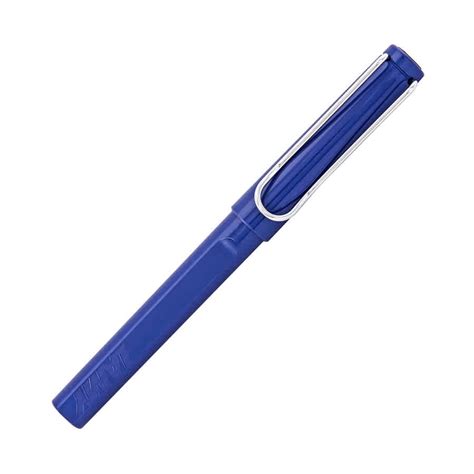 Lamy 014 Fp Safari Blue Medium Nib Fountain Pens 4000145